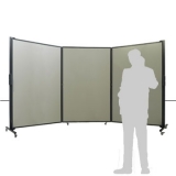 Separè autostabile CLIPPER TRIO "laminato" - cm 380x193h (3 elementi) - Separè autostabile CLIPPER TRIO 