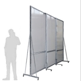 Separè autostabile MACRO SLIDE "alveolare" - cm 450x300h (3 elementi) - Separè autostabile MACRO SLIDE 