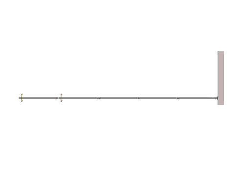 Separè a parete ALA ROLLER LIGHT