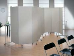 Separè autostabile CLIPPER ROLLER "laminato" - cm 731x193h (11 elementi)