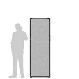 Pannello divisorio CLIPPER "feltro" - cm 65x195h