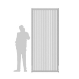 Pannello fonoassorbente MACRO.JU - cm 110X250h - Pannello fonoassorbente MACRO.JU - cm 110X250h