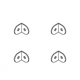 Giunto di collegamento angolare (kit)