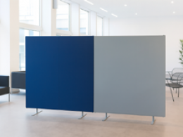 Pannello divisorio TXT di prosecuzione con 1 base dritta - cm 200x180h