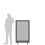 Pannello divisorio XILOX "feltro" - cm 80x140h  - Pannello divisorio XILOX 