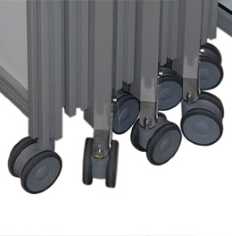 Basette con ruota doppia MACRO ZIG ZAG