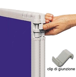 Collegamento di due pannelli Clipper Leggero