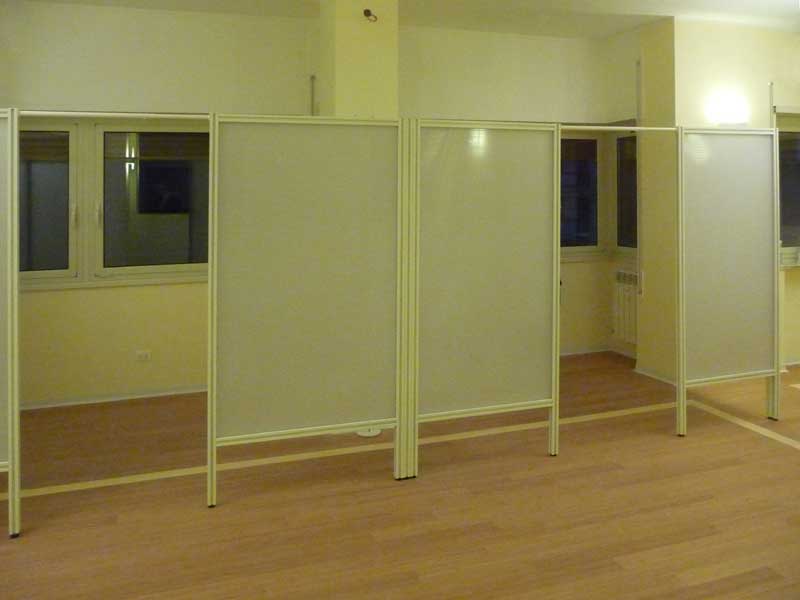 Paretine per box e cabine: LINEA MACRO