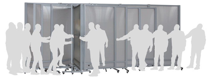 Pareti divisorie mobili