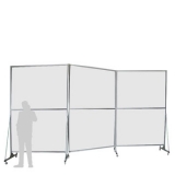 MQ60.30P scheda prodotto - Separè autostabile MACRO QUINTA Separè autostabile MACRO QUINTA "alveolare" - cm 600x300 (3 elementi) - Separè autostabile MACRO QUINTA